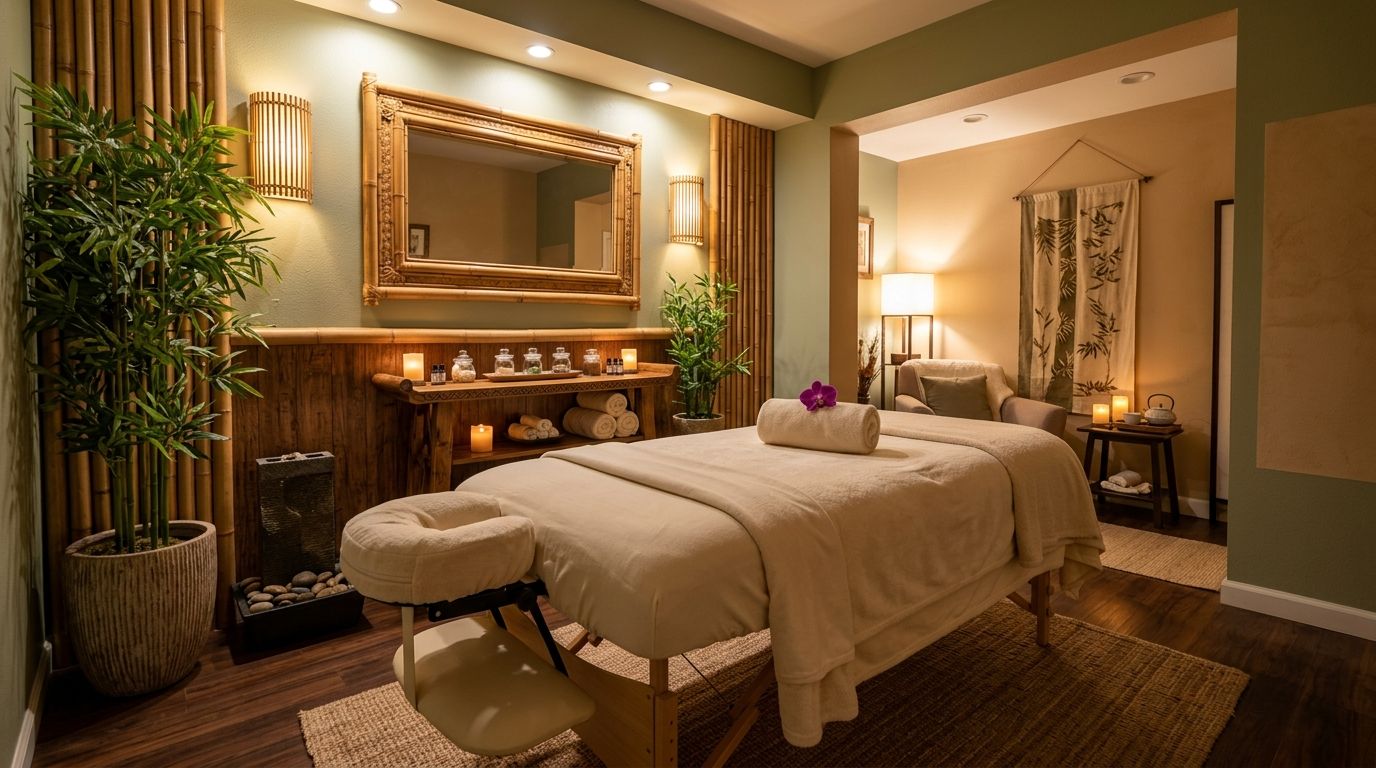 Illustration of purple diamond massage, massage spa in South El Monte, CA, photo 2 of 6